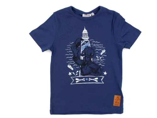 Wheat t-shirt Donald Duck indigo